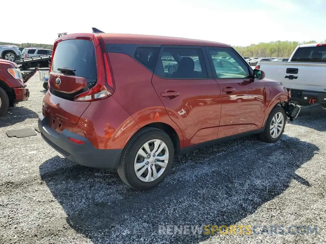 3 Photograph of a damaged car KNDJ23AU1L7103179 KIA SOUL 2020