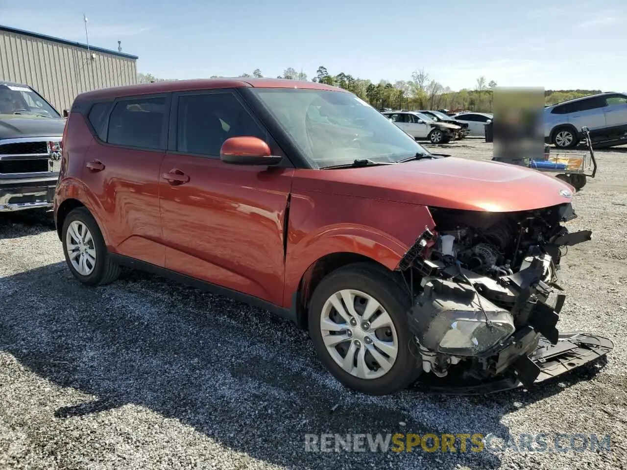 4 Photograph of a damaged car KNDJ23AU1L7103179 KIA SOUL 2020