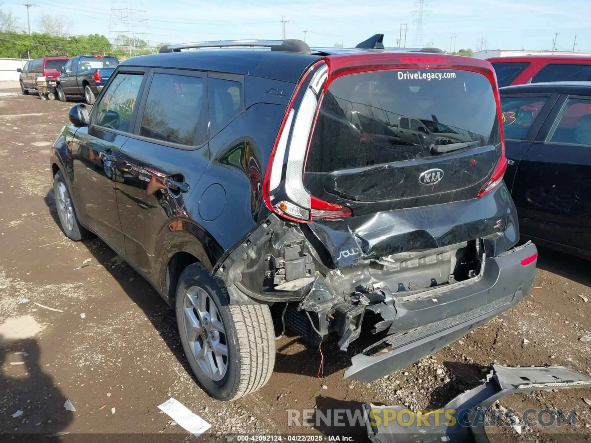 3 Photograph of a damaged car KNDJ23AU1L7708903 KIA SOUL 2020