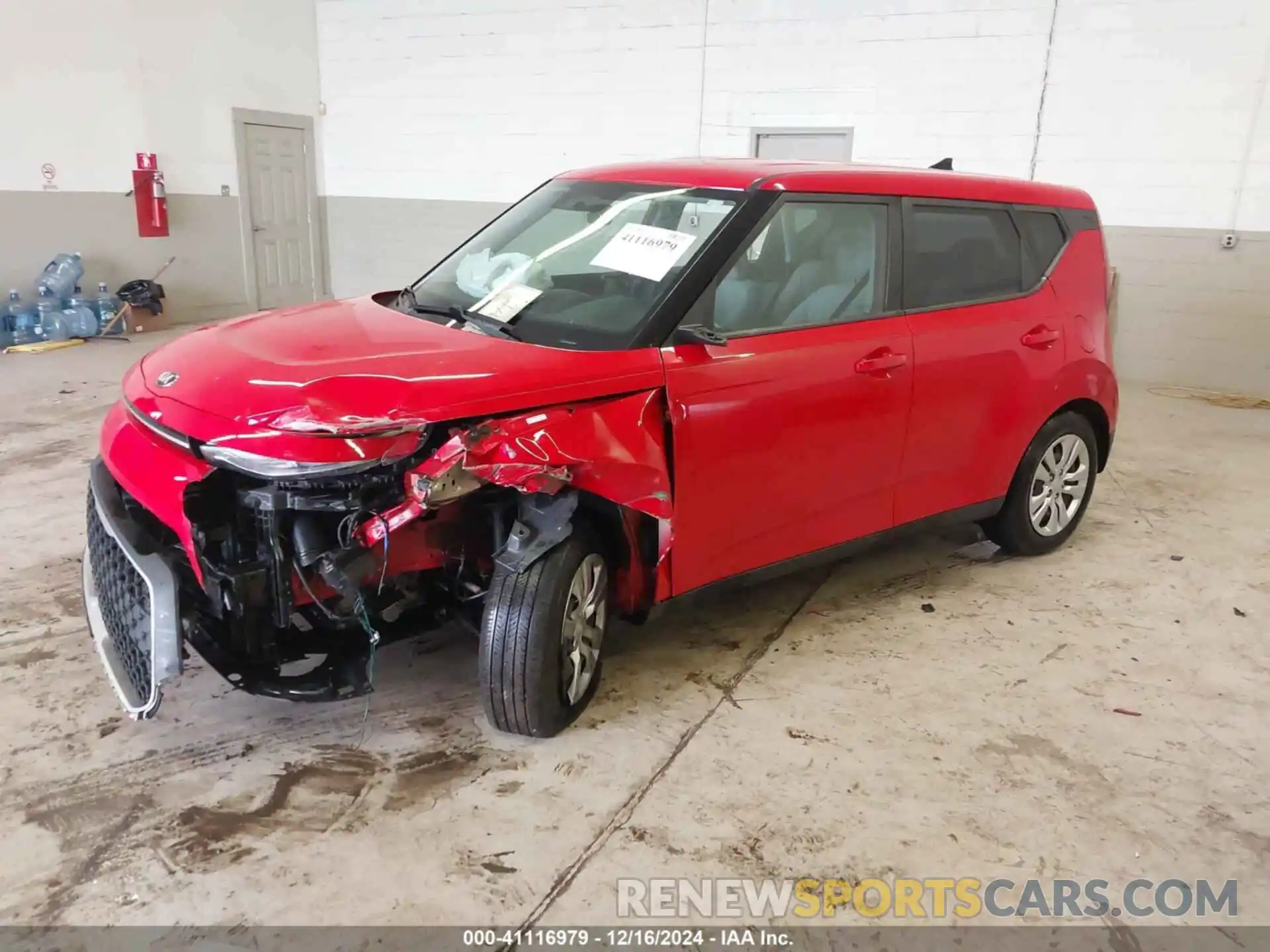 2 Photograph of a damaged car KNDJ23AU2L7003611 KIA SOUL 2020