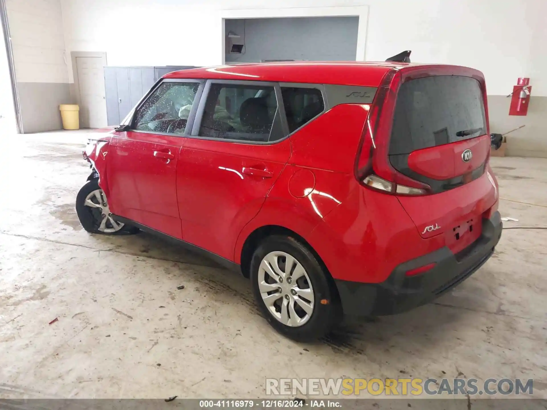 3 Photograph of a damaged car KNDJ23AU2L7003611 KIA SOUL 2020