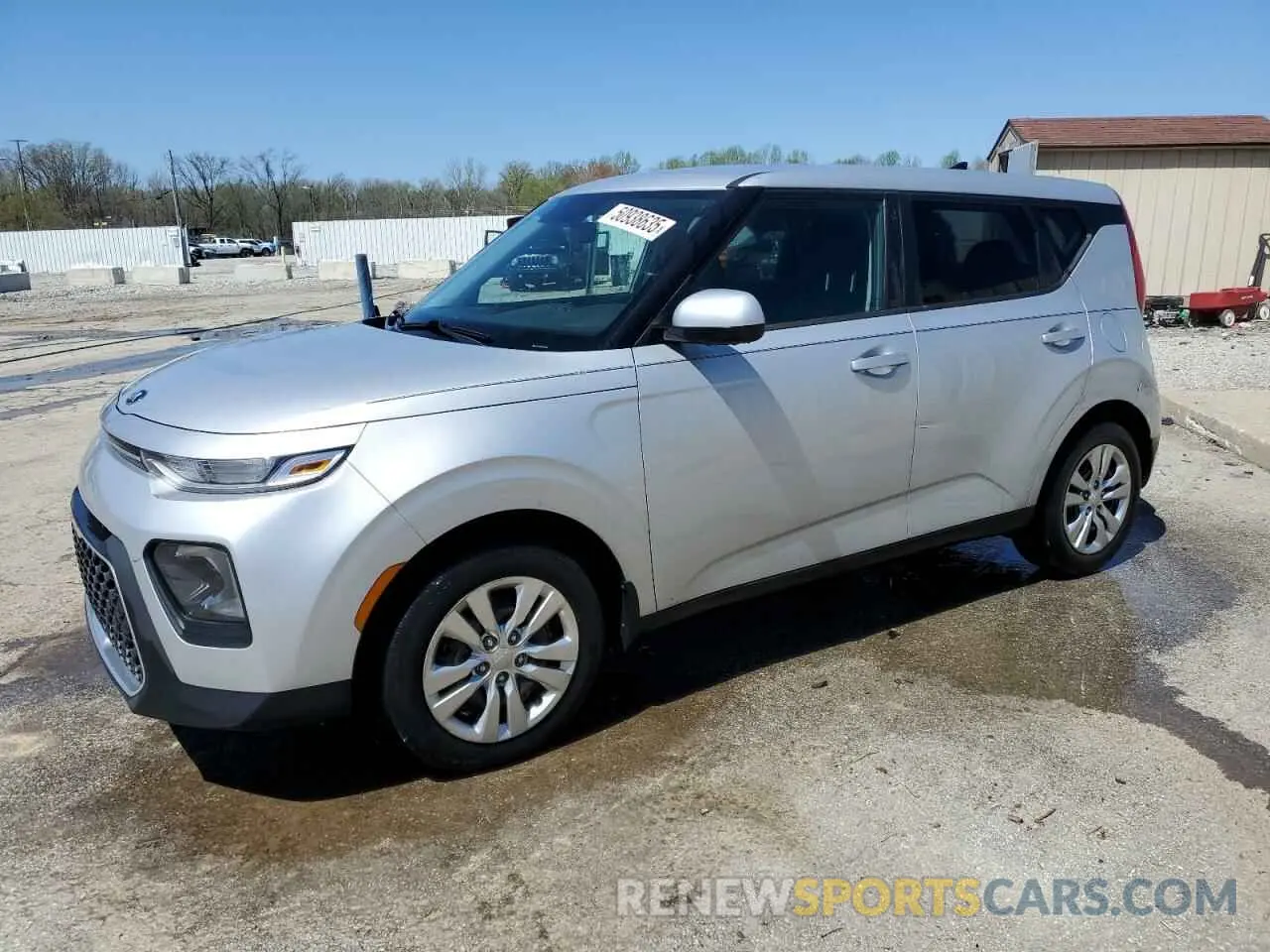 1 Photograph of a damaged car KNDJ23AU2L7022398 KIA SOUL 2020
