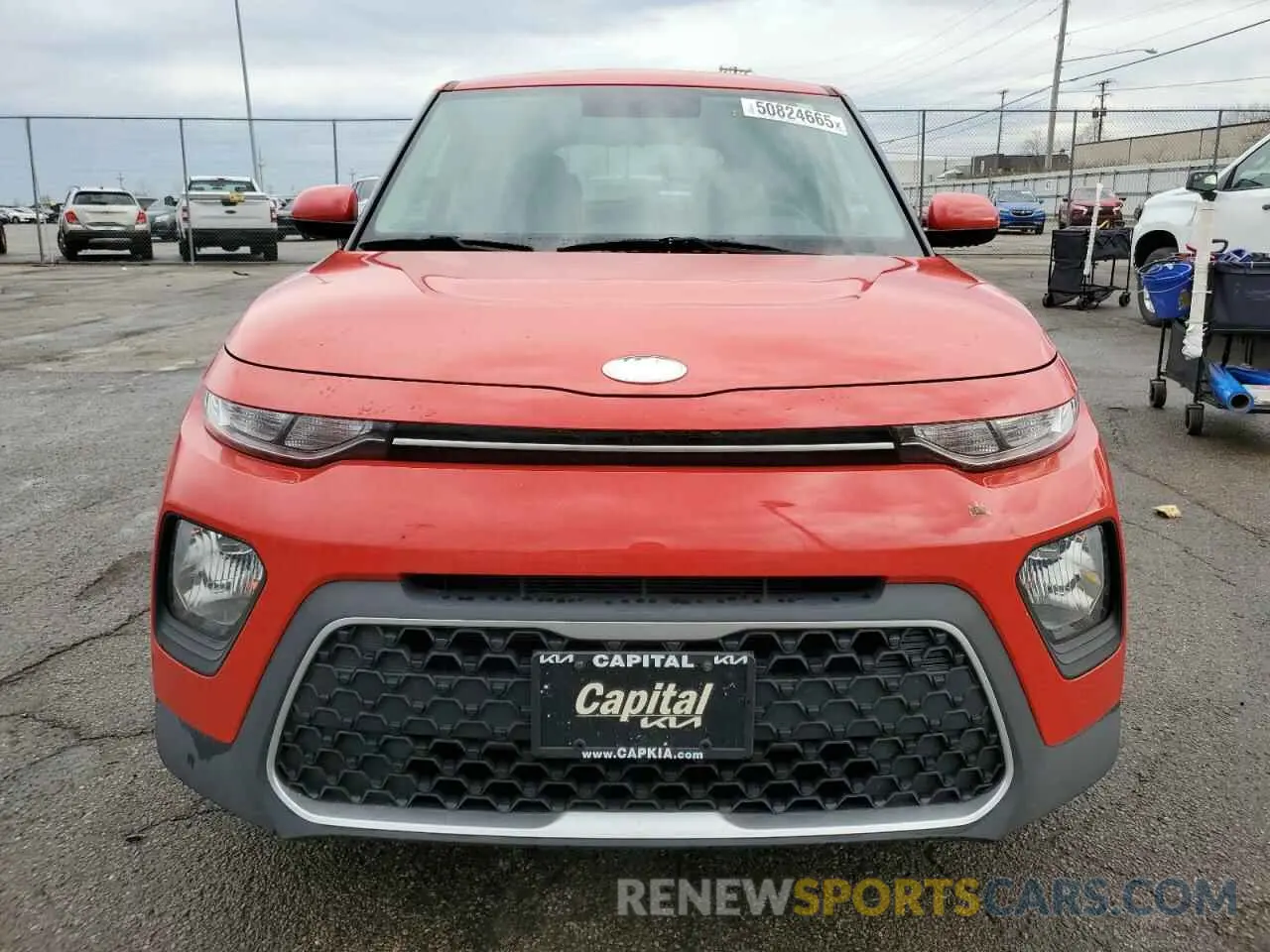 5 Photograph of a damaged car KNDJ23AU2L7029593 KIA SOUL 2020