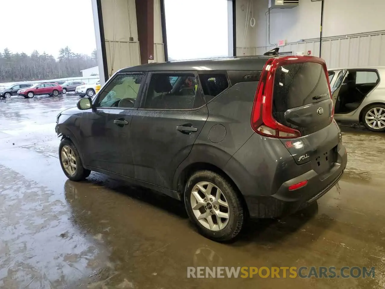 2 Photograph of a damaged car KNDJ23AU2L7040531 KIA SOUL 2020