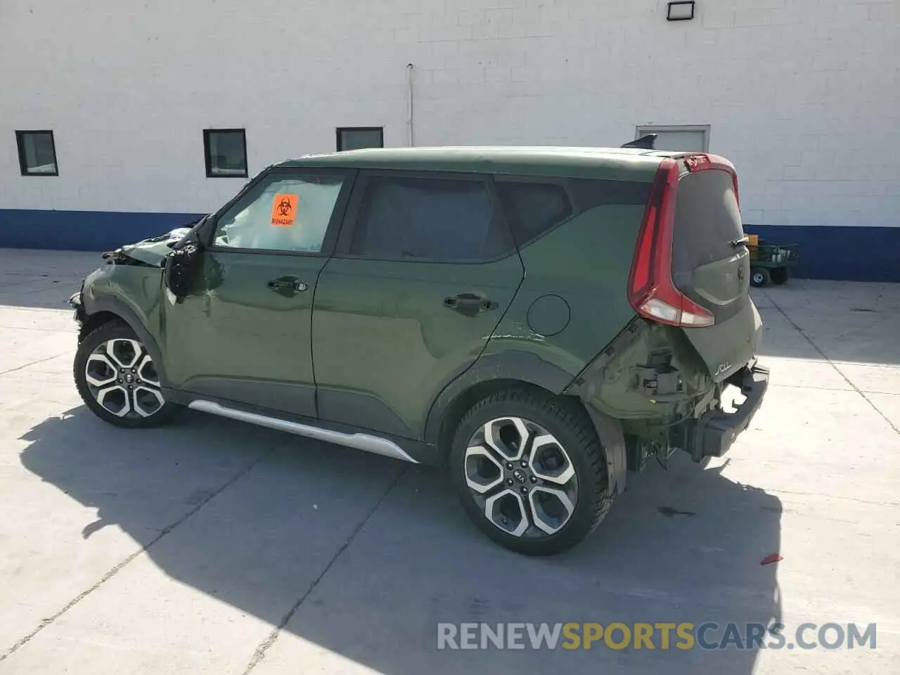 2 Photograph of a damaged car KNDJ23AU2L7042909 KIA SOUL 2020