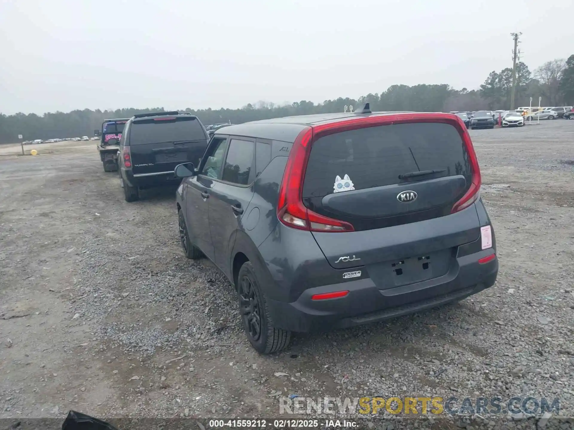 3 Photograph of a damaged car KNDJ23AU2L7117480 KIA SOUL 2020