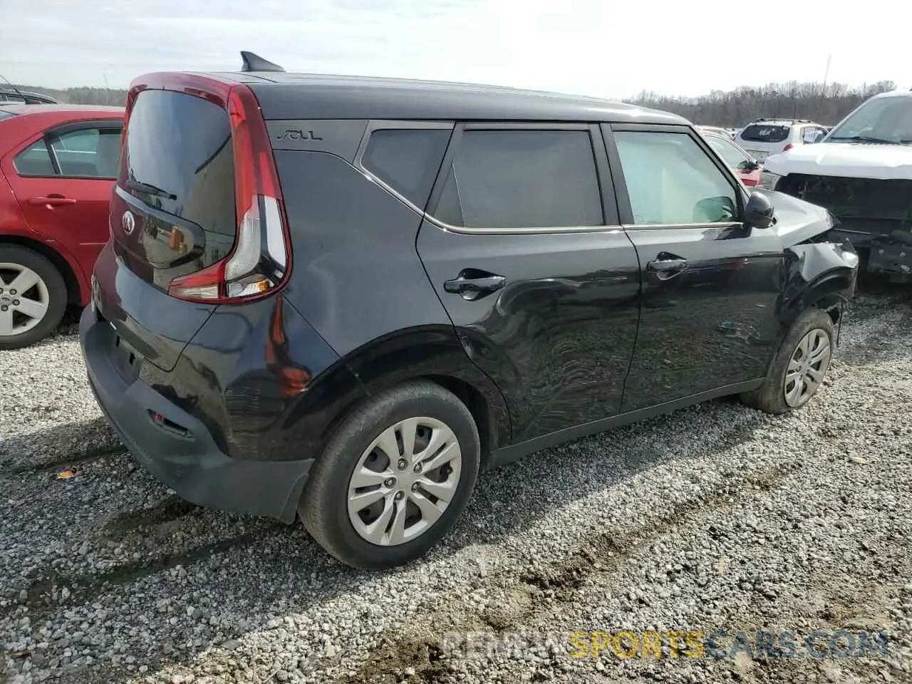 3 Photograph of a damaged car KNDJ23AU2L7703418 KIA SOUL 2020
