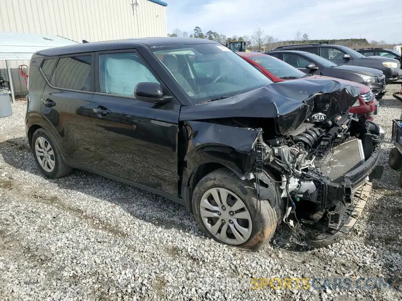 4 Photograph of a damaged car KNDJ23AU2L7703418 KIA SOUL 2020