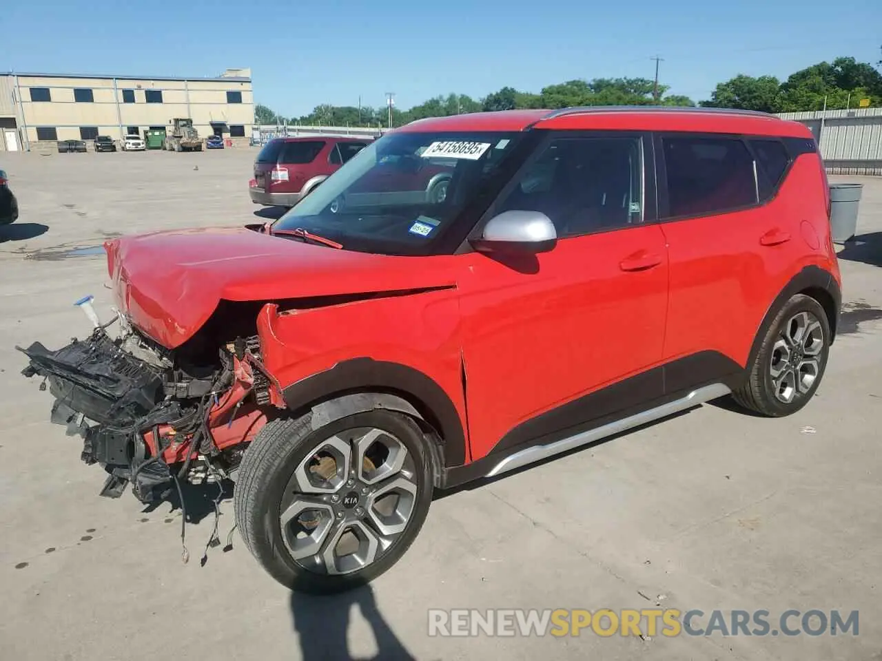 1 Photograph of a damaged car KNDJ23AU2L7706142 KIA SOUL 2020