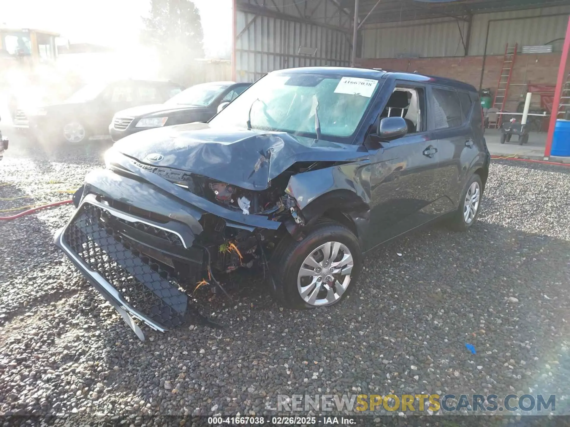 2 Photograph of a damaged car KNDJ23AU2L7716198 KIA SOUL 2020
