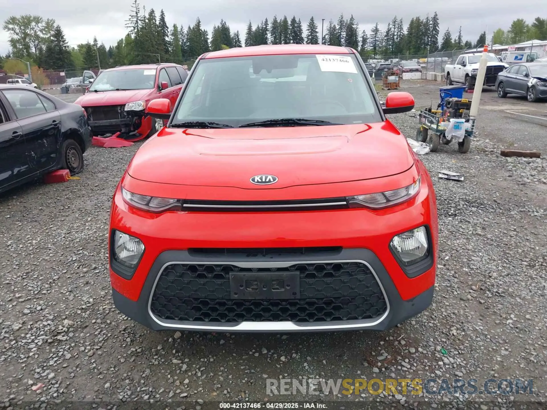 12 Photograph of a damaged car KNDJ23AU3L7009028 KIA SOUL 2020