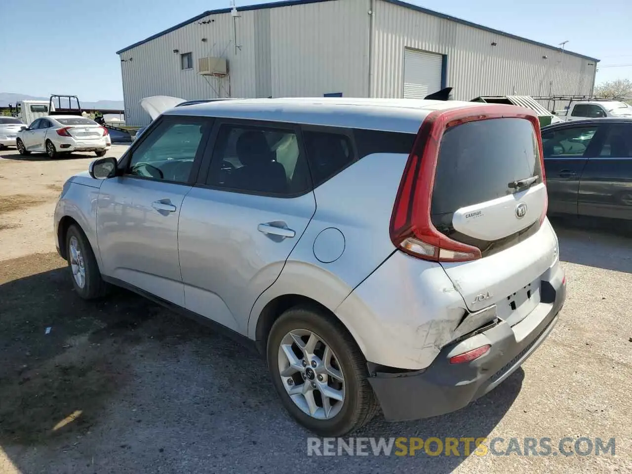 2 Photograph of a damaged car KNDJ23AU3L7019039 KIA SOUL 2020