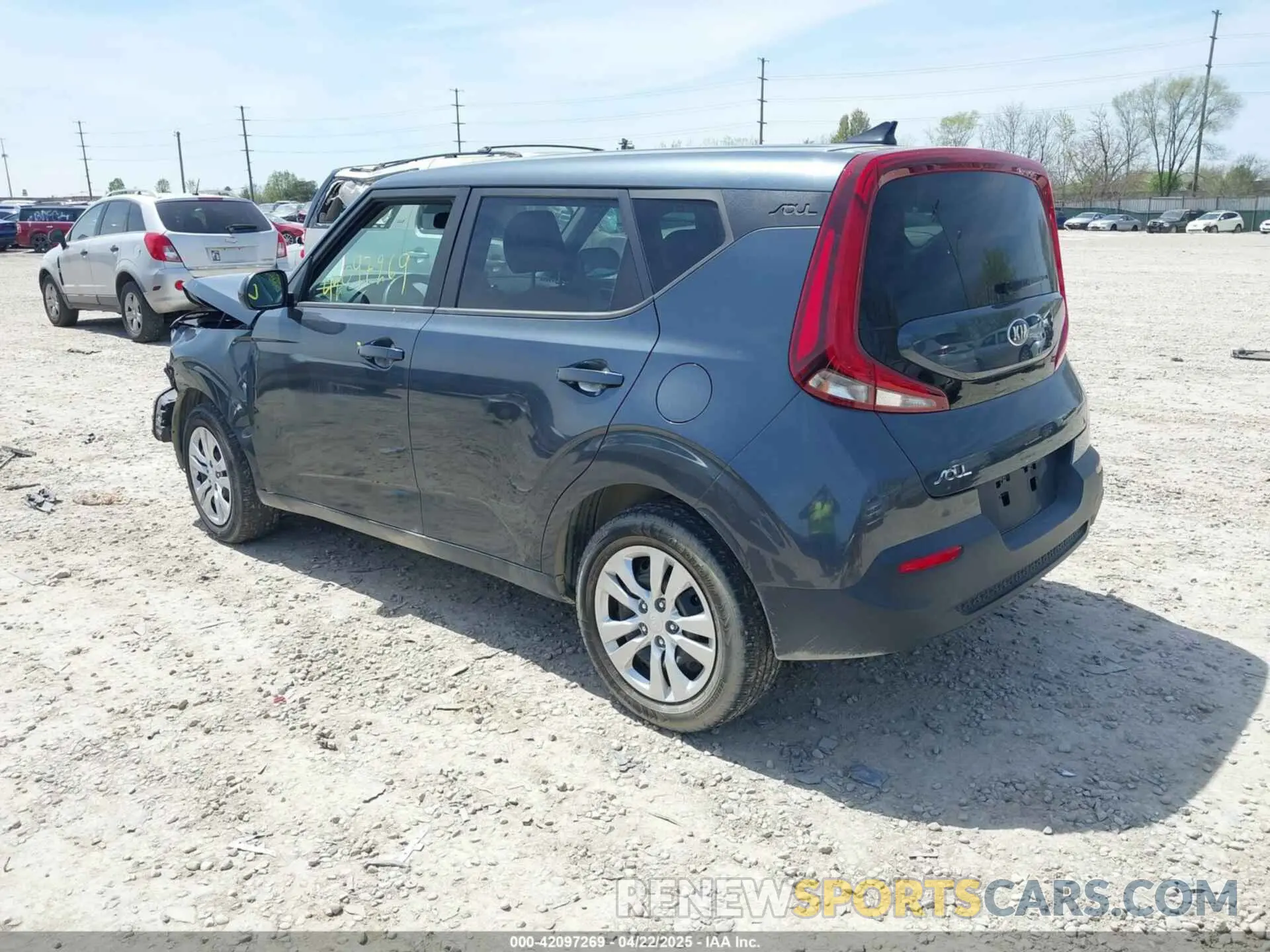 3 Photograph of a damaged car KNDJ23AU3L7057015 KIA SOUL 2020