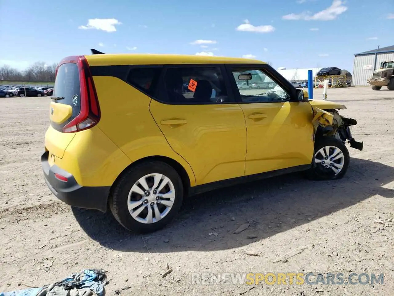 3 Photograph of a damaged car KNDJ23AU3L7067818 KIA SOUL 2020
