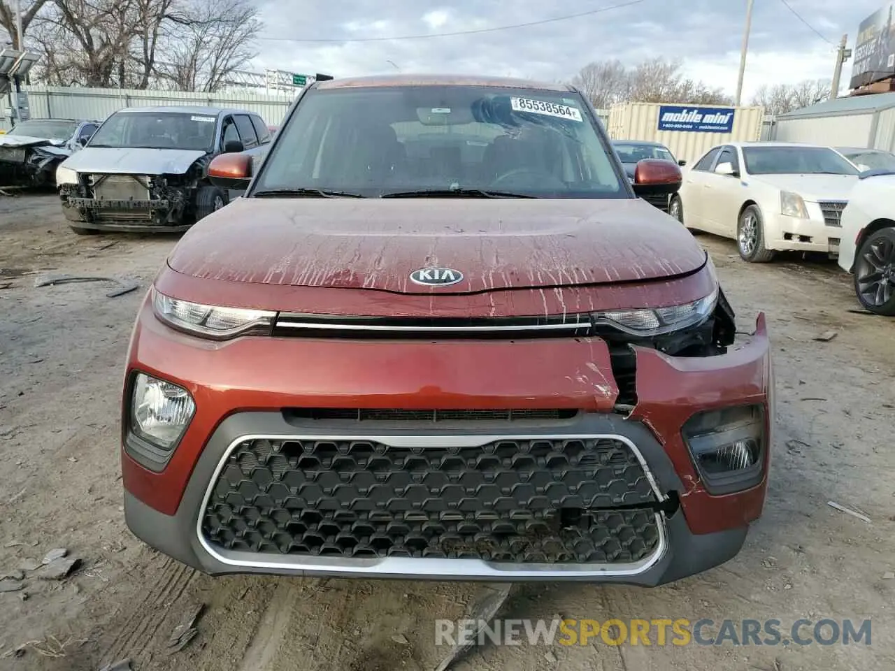5 Photograph of a damaged car KNDJ23AU3L7080407 KIA SOUL 2020