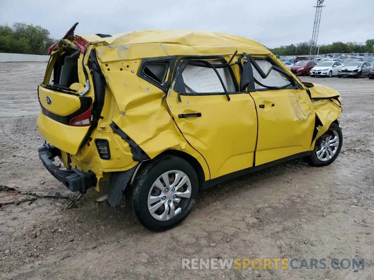 3 Photograph of a damaged car KNDJ23AU3L7099622 KIA SOUL 2020