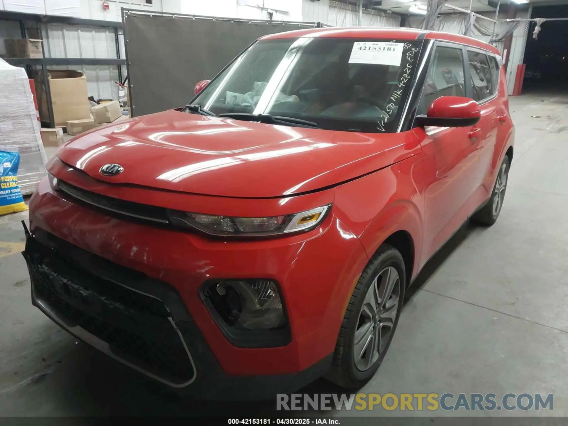 2 Photograph of a damaged car KNDJ23AU3L7702150 KIA SOUL 2020