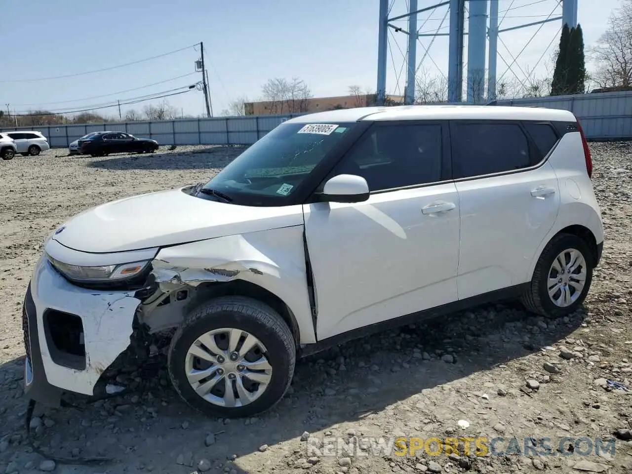 1 Photograph of a damaged car KNDJ23AU3L7723791 KIA SOUL 2020