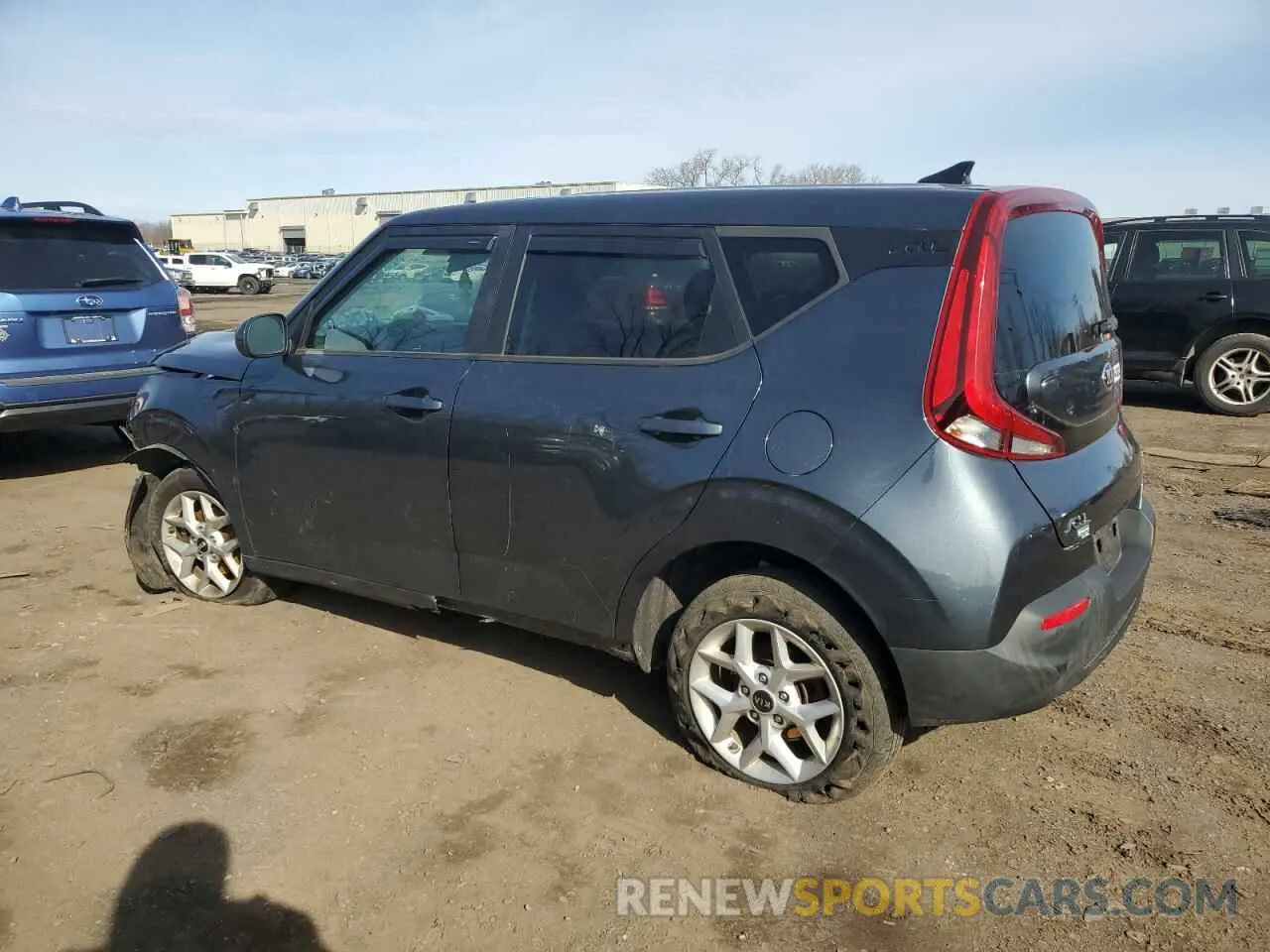 2 Photograph of a damaged car KNDJ23AU4L7003965 KIA SOUL 2020