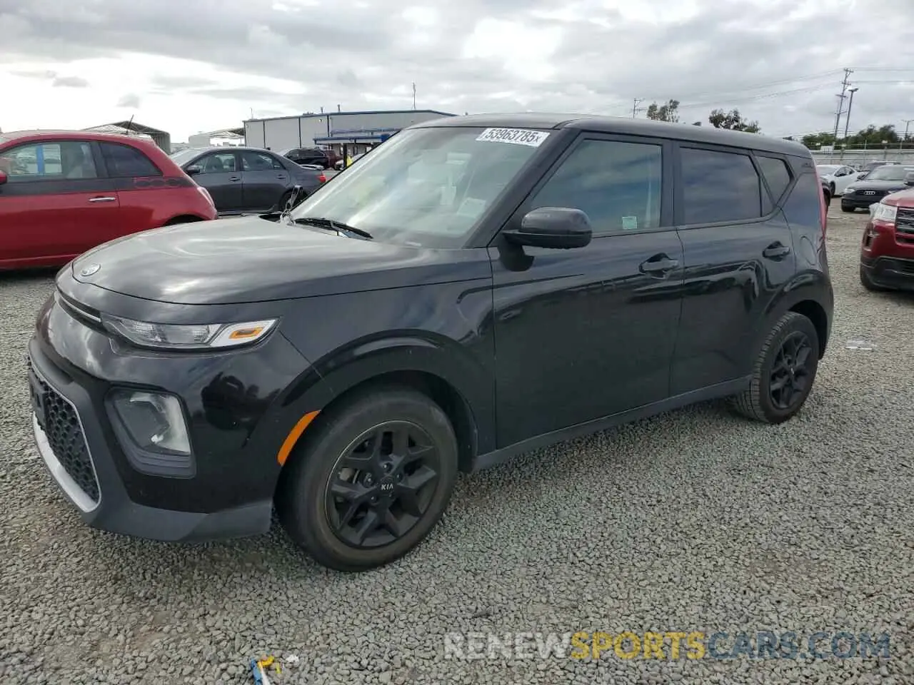 1 Photograph of a damaged car KNDJ23AU4L7013296 KIA SOUL 2020