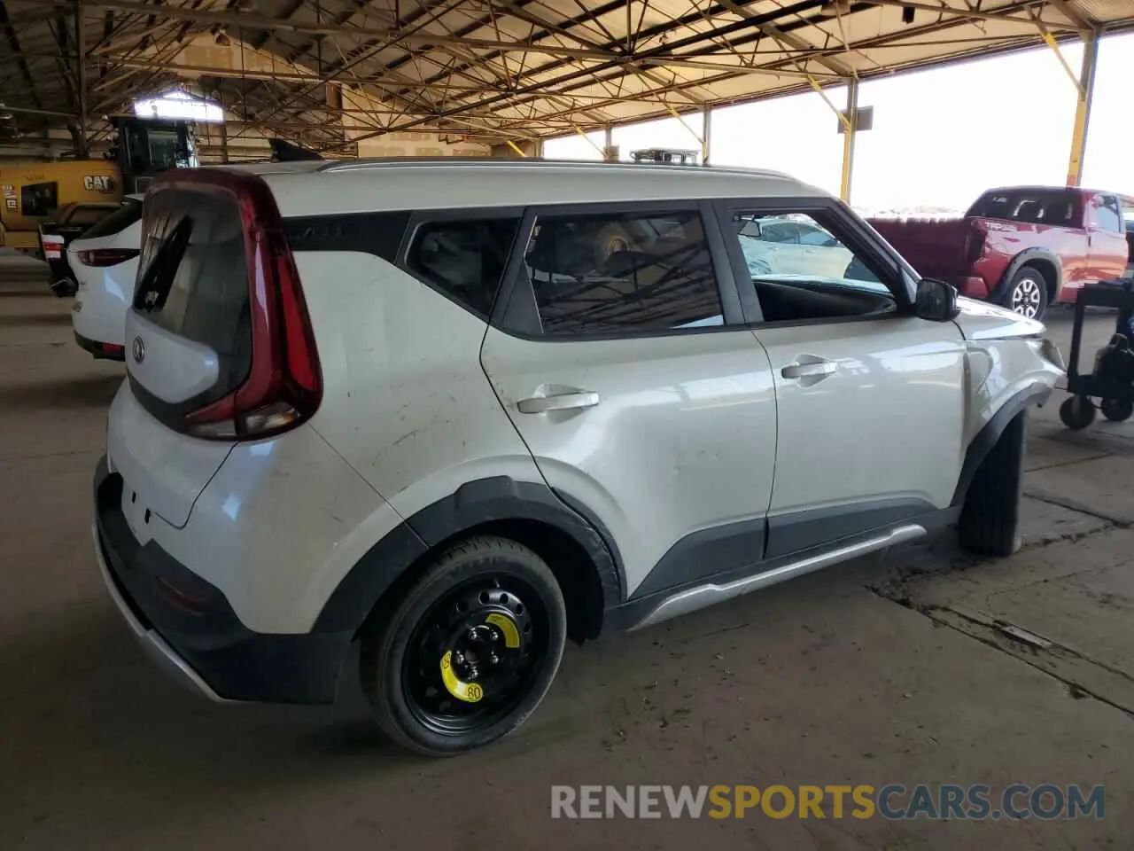 3 Photograph of a damaged car KNDJ23AU4L7013489 KIA SOUL 2020