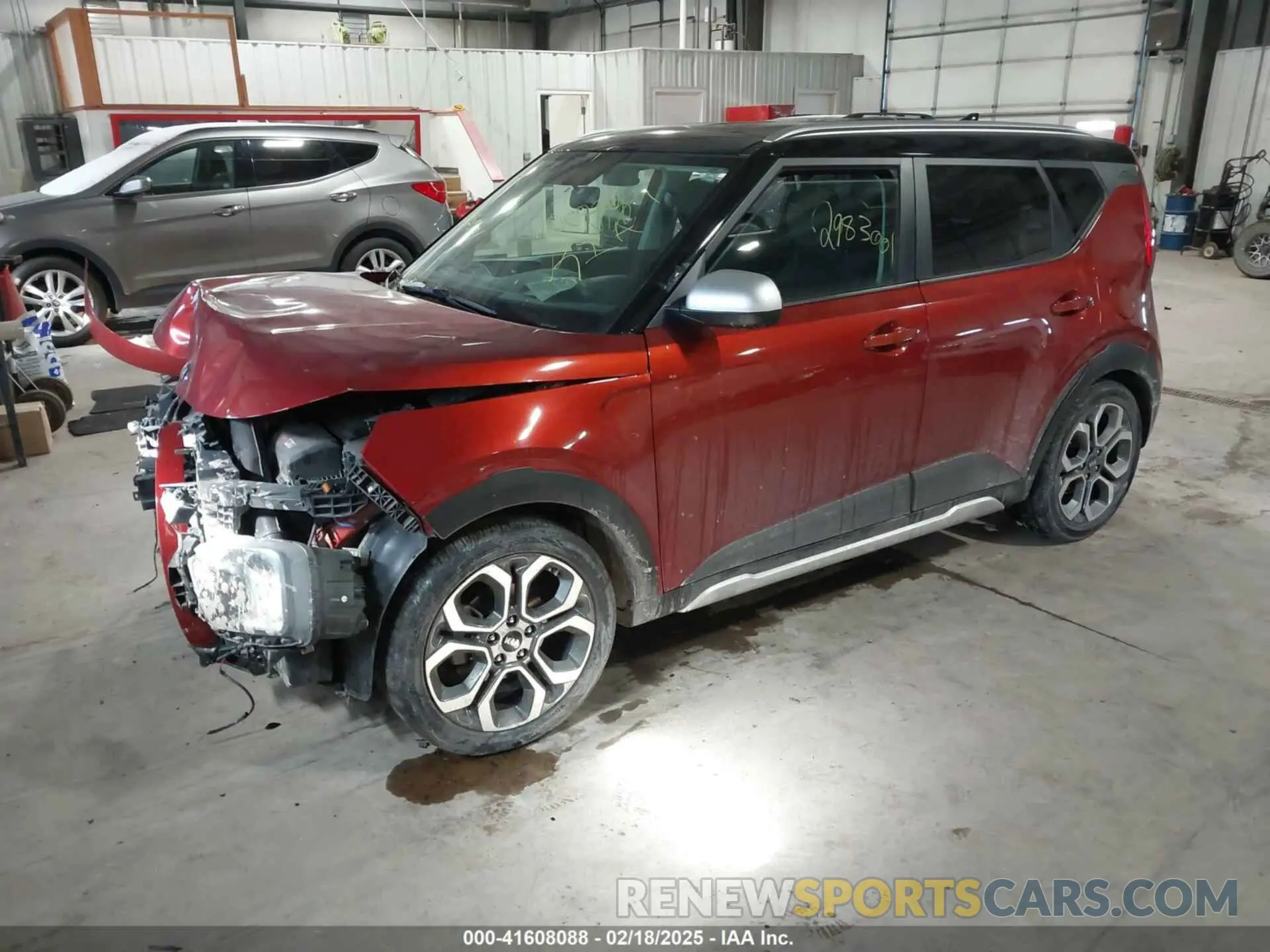 2 Photograph of a damaged car KNDJ23AU4L7050350 KIA SOUL 2020