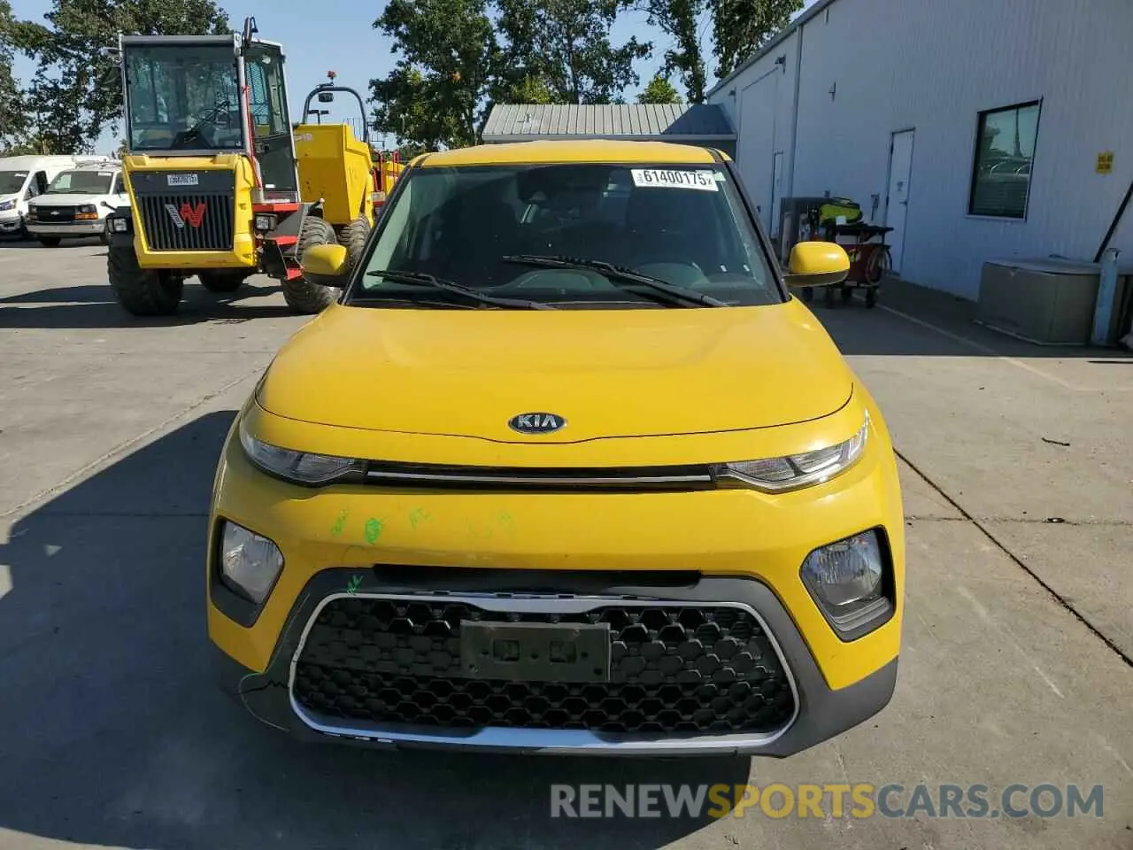 5 Photograph of a damaged car KNDJ23AU4L7051191 KIA SOUL 2020