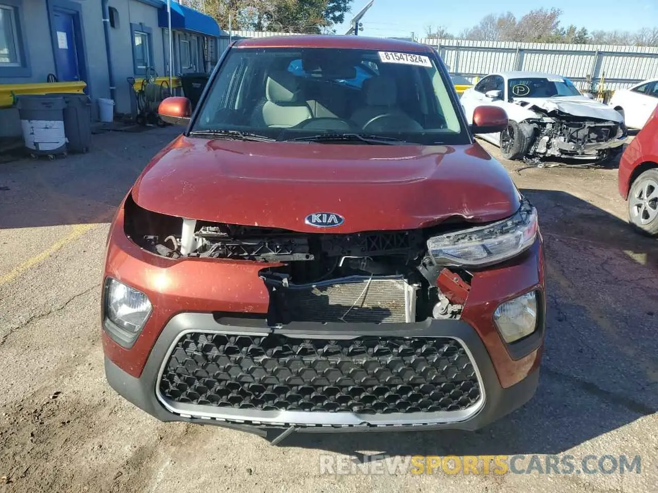 5 Photograph of a damaged car KNDJ23AU4L7078407 KIA SOUL 2020