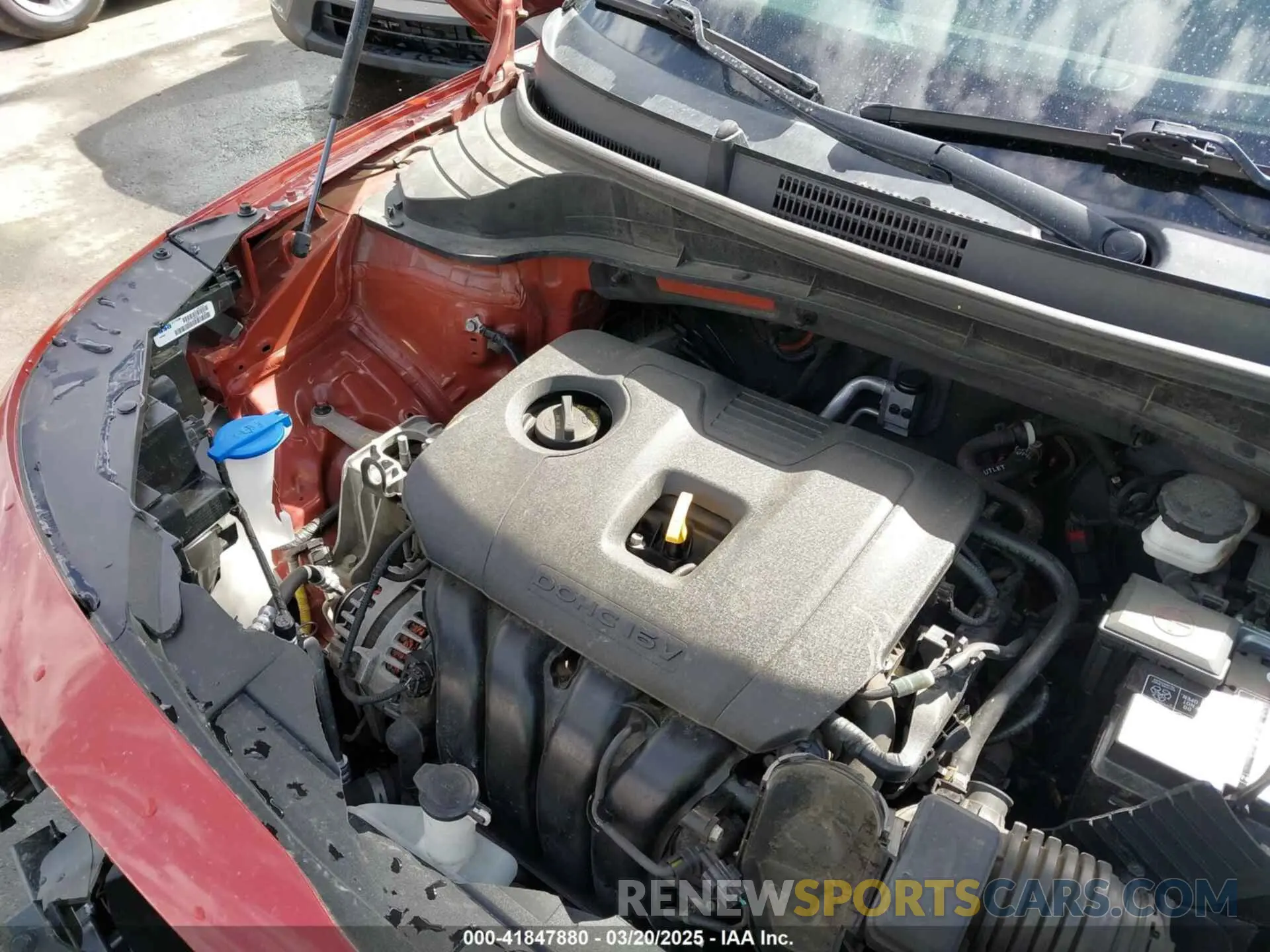 10 Photograph of a damaged car KNDJ23AU4L7113673 KIA SOUL 2020