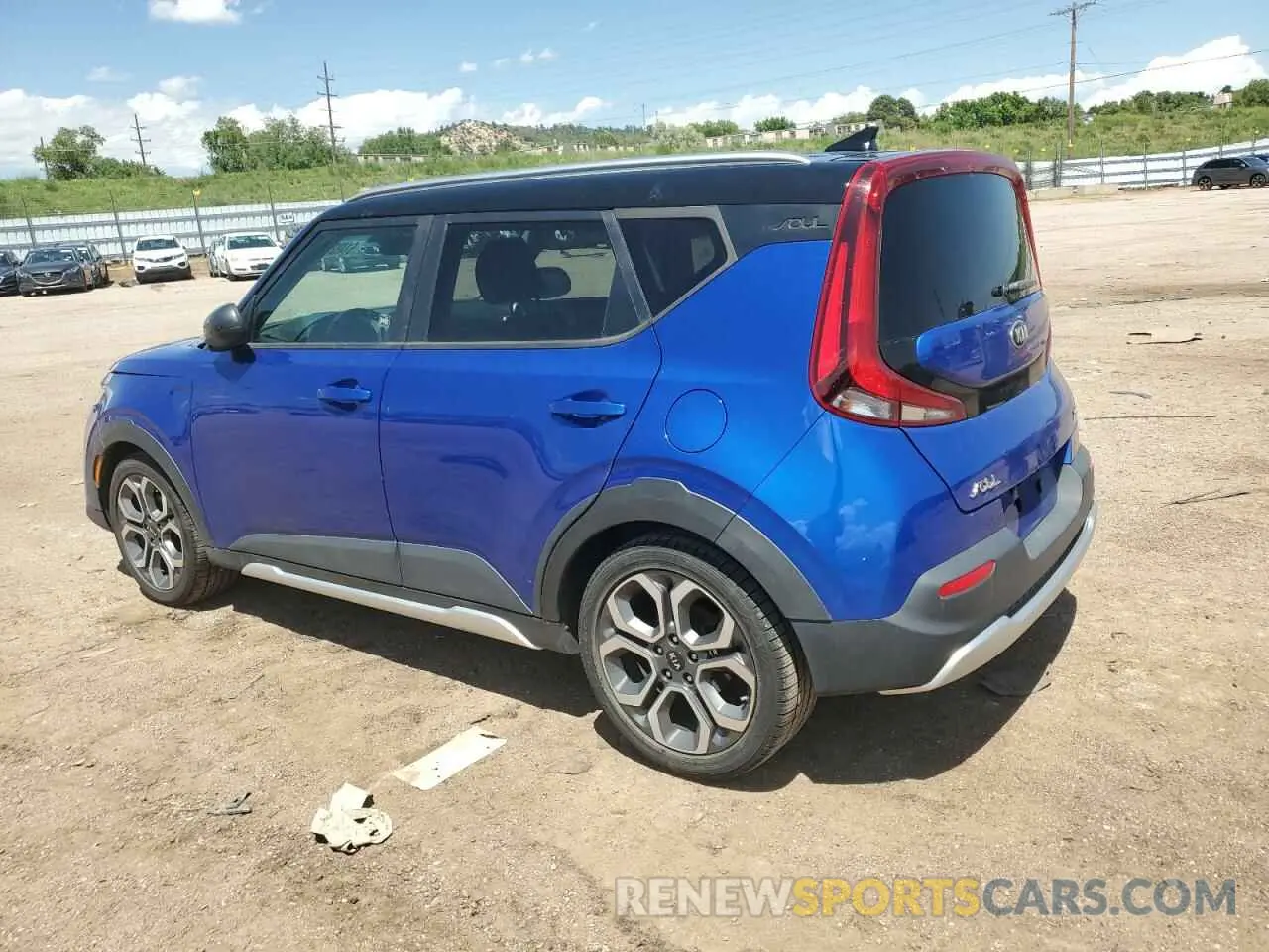 2 Photograph of a damaged car KNDJ23AU4L7117433 KIA SOUL 2020