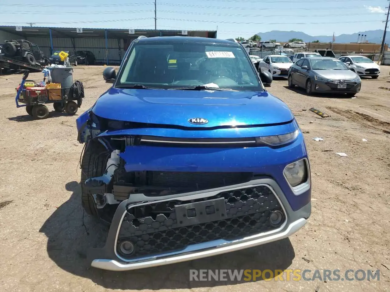 5 Photograph of a damaged car KNDJ23AU4L7117433 KIA SOUL 2020