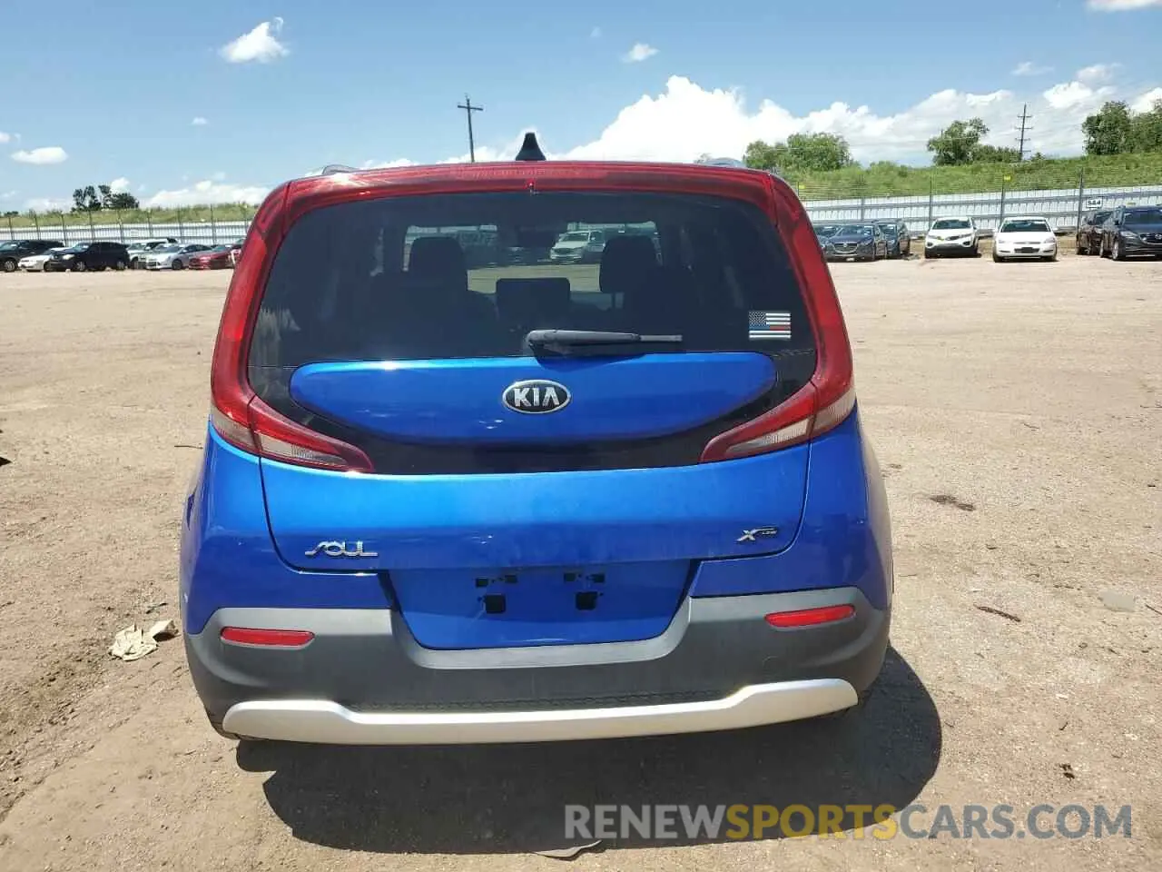 6 Photograph of a damaged car KNDJ23AU4L7117433 KIA SOUL 2020