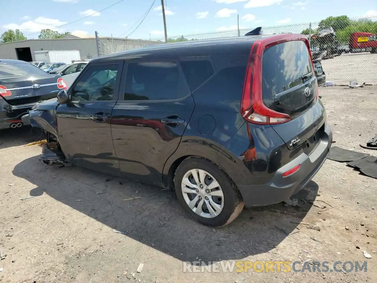 2 Photograph of a damaged car KNDJ23AU4L7709141 KIA SOUL 2020