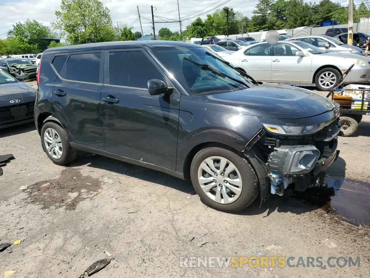 4 Photograph of a damaged car KNDJ23AU4L7709141 KIA SOUL 2020