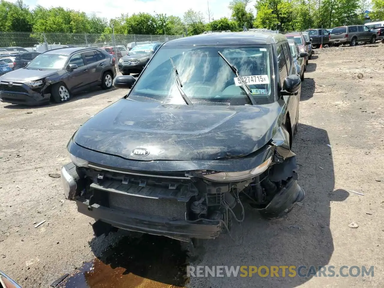 5 Photograph of a damaged car KNDJ23AU4L7709141 KIA SOUL 2020