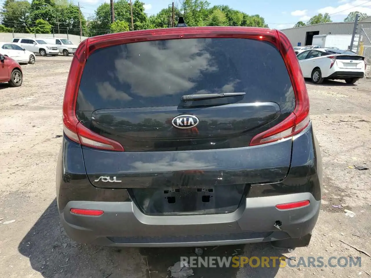 6 Photograph of a damaged car KNDJ23AU4L7709141 KIA SOUL 2020