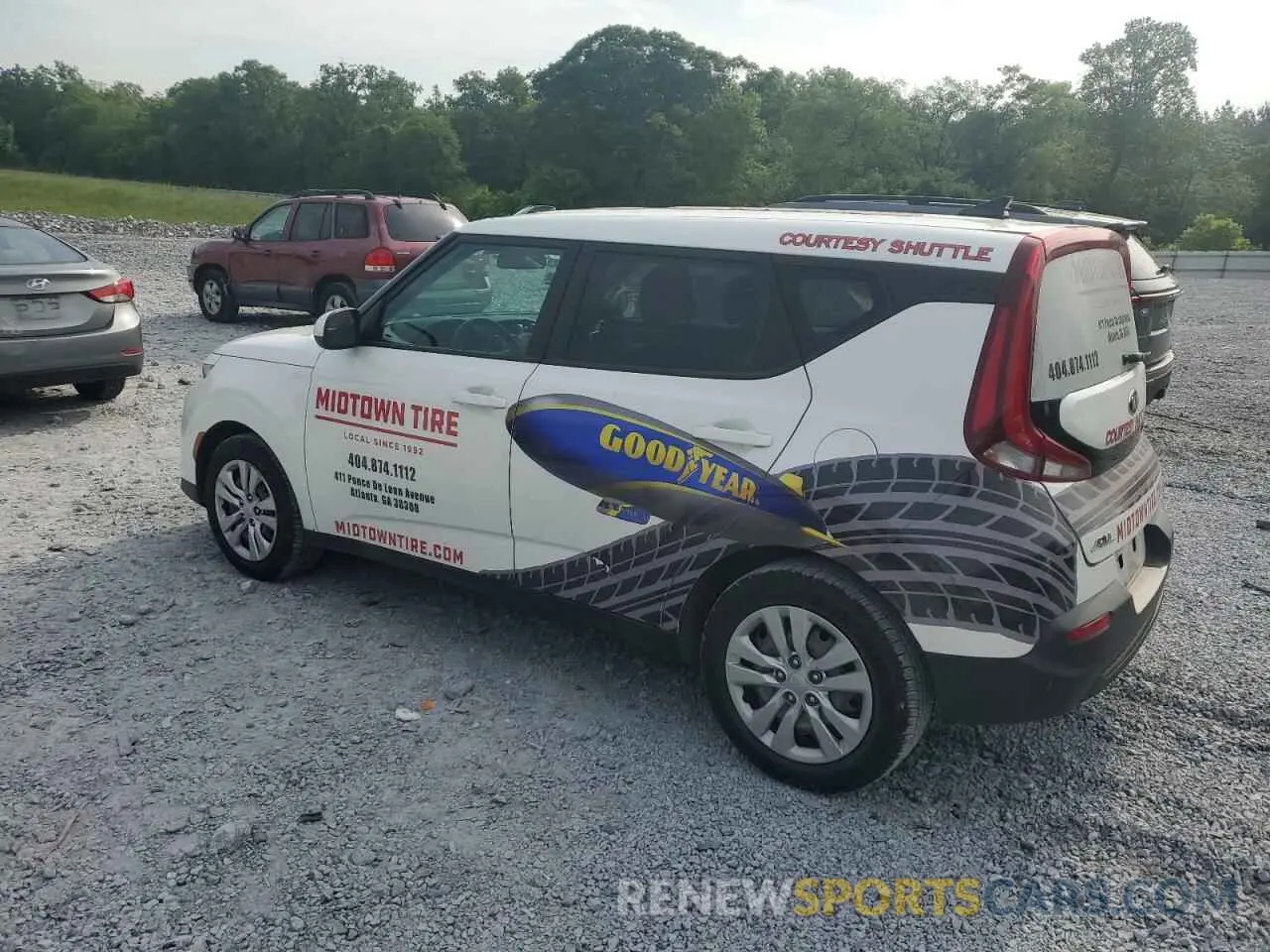 2 Photograph of a damaged car KNDJ23AU4L7714615 KIA SOUL 2020