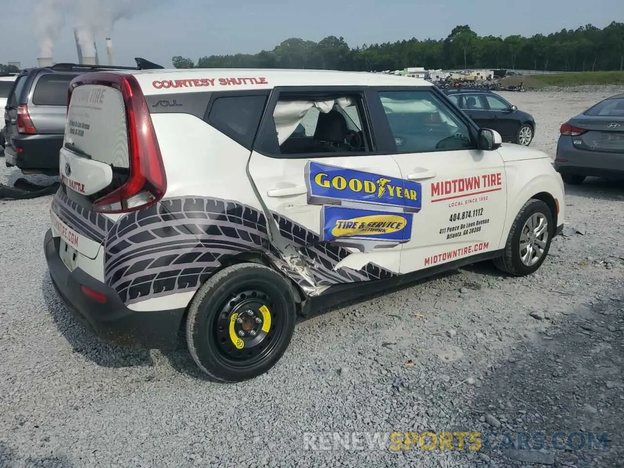 3 Photograph of a damaged car KNDJ23AU4L7714615 KIA SOUL 2020