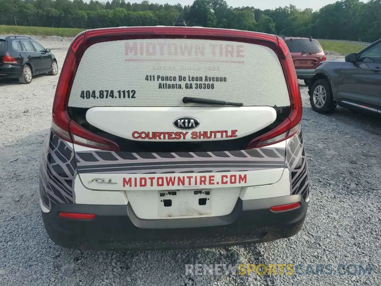 6 Photograph of a damaged car KNDJ23AU4L7714615 KIA SOUL 2020