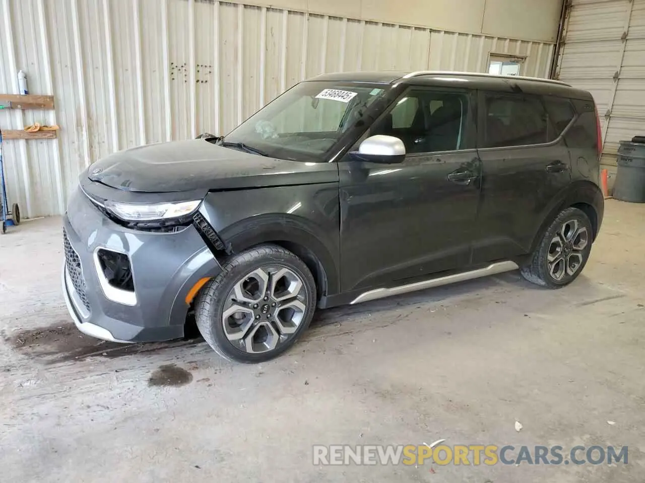 1 Photograph of a damaged car KNDJ23AU5L7027109 KIA SOUL 2020