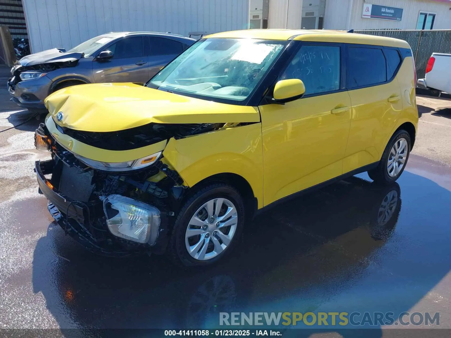 2 Photograph of a damaged car KNDJ23AU5L7052317 KIA SOUL 2020