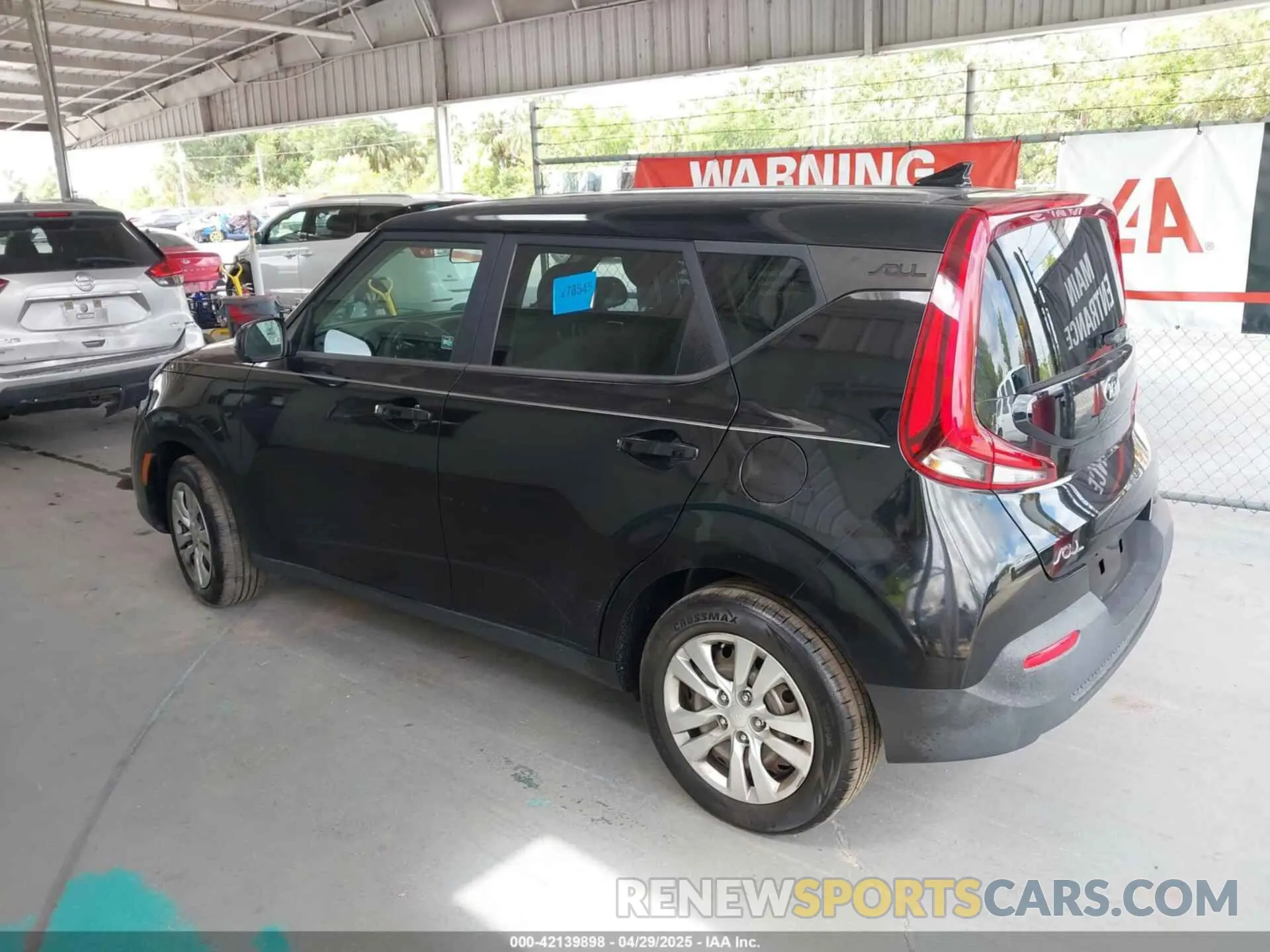 3 Photograph of a damaged car KNDJ23AU5L7119840 KIA SOUL 2020