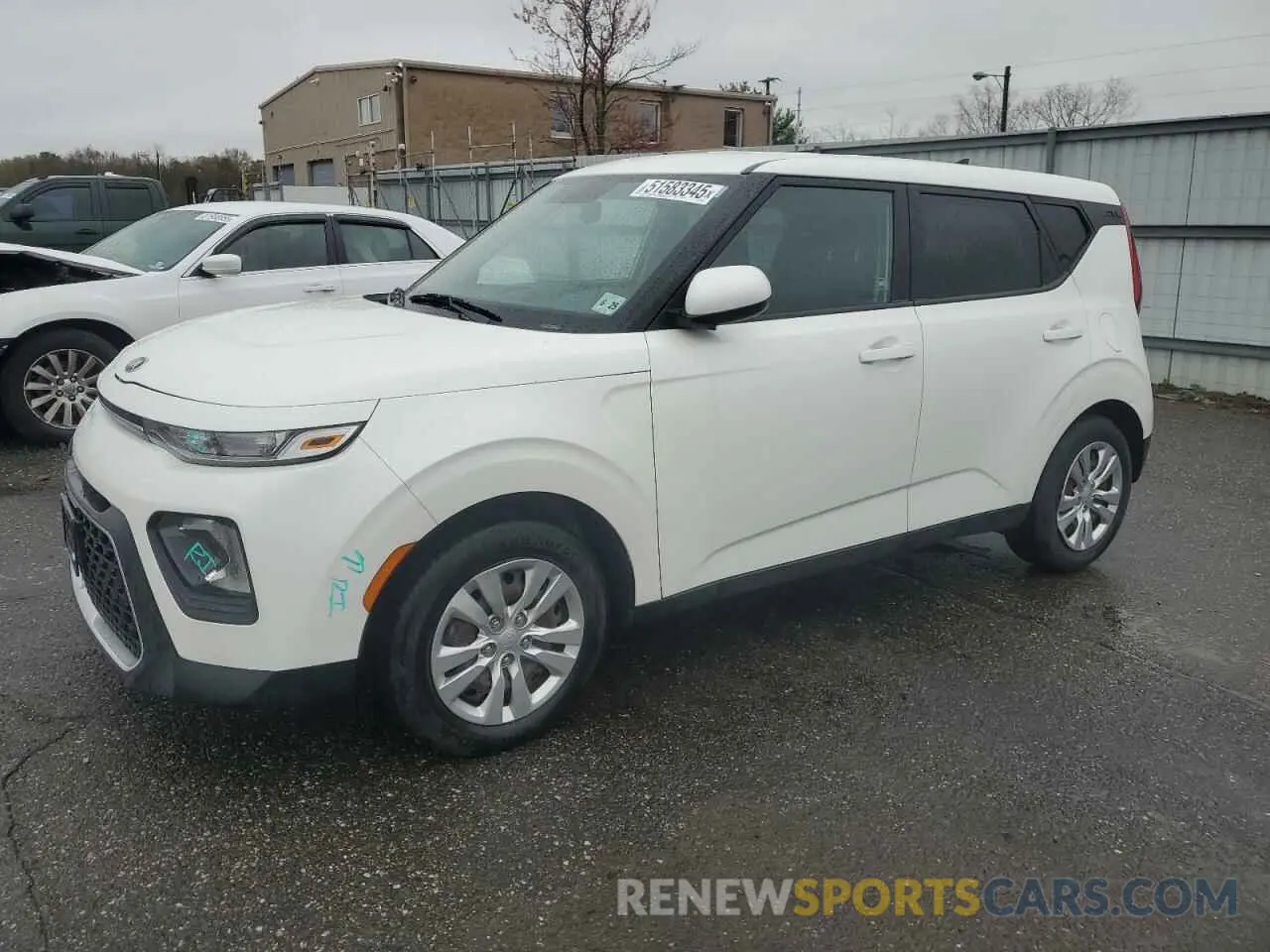 1 Photograph of a damaged car KNDJ23AU5L7705356 KIA SOUL 2020