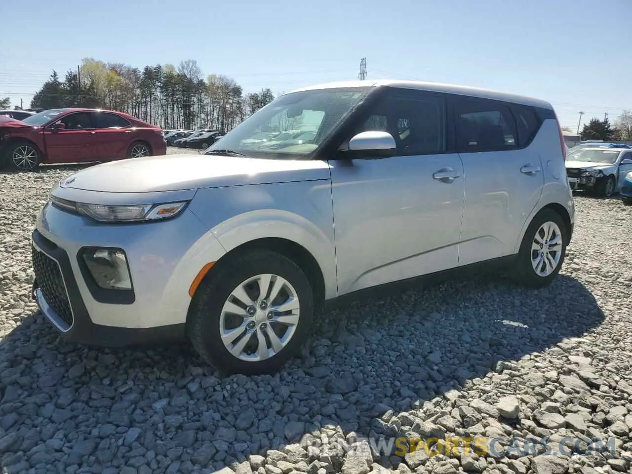 1 Photograph of a damaged car KNDJ23AU6L7031220 KIA SOUL 2020