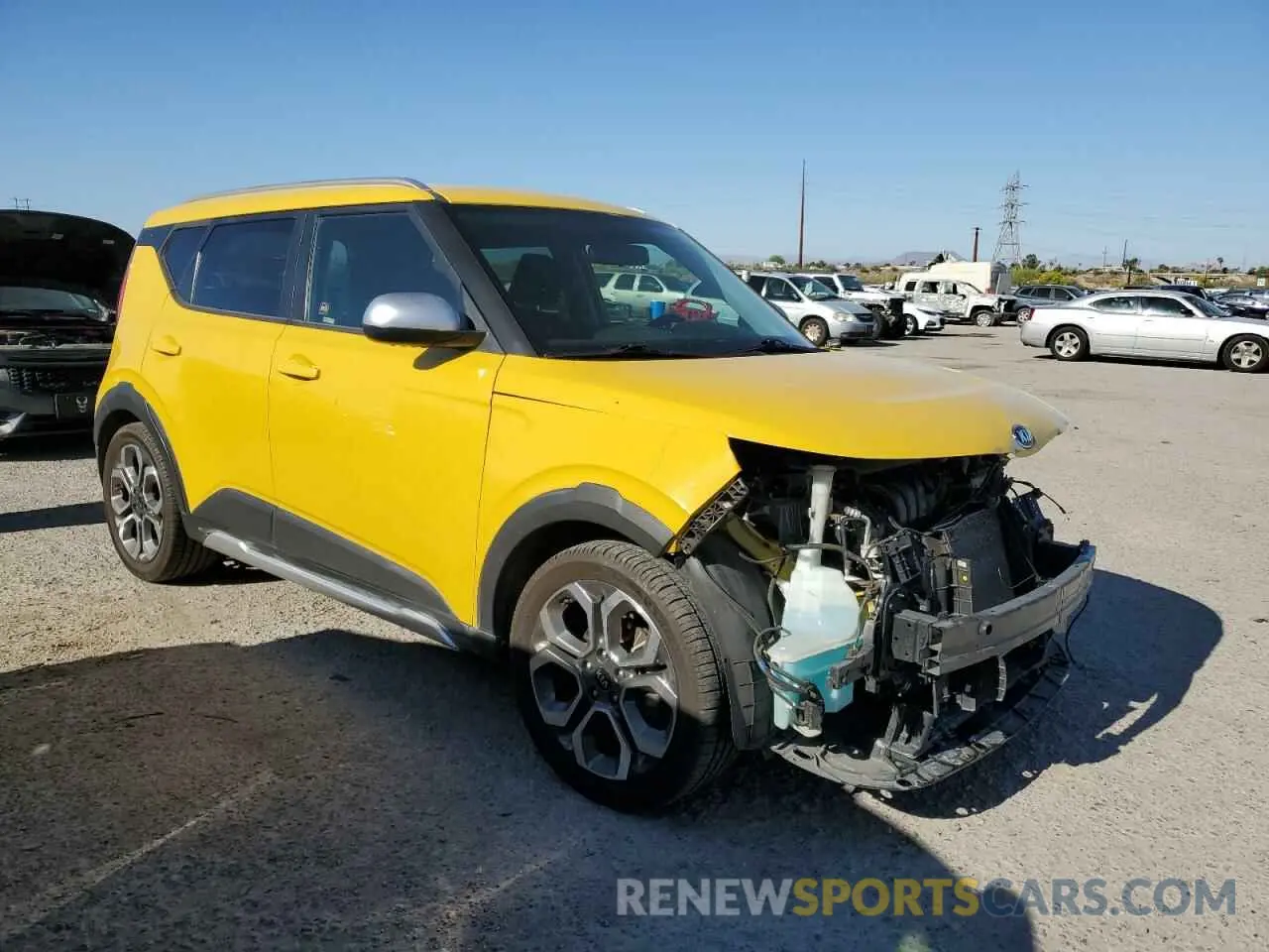 4 Photograph of a damaged car KNDJ23AU6L7047661 KIA SOUL 2020