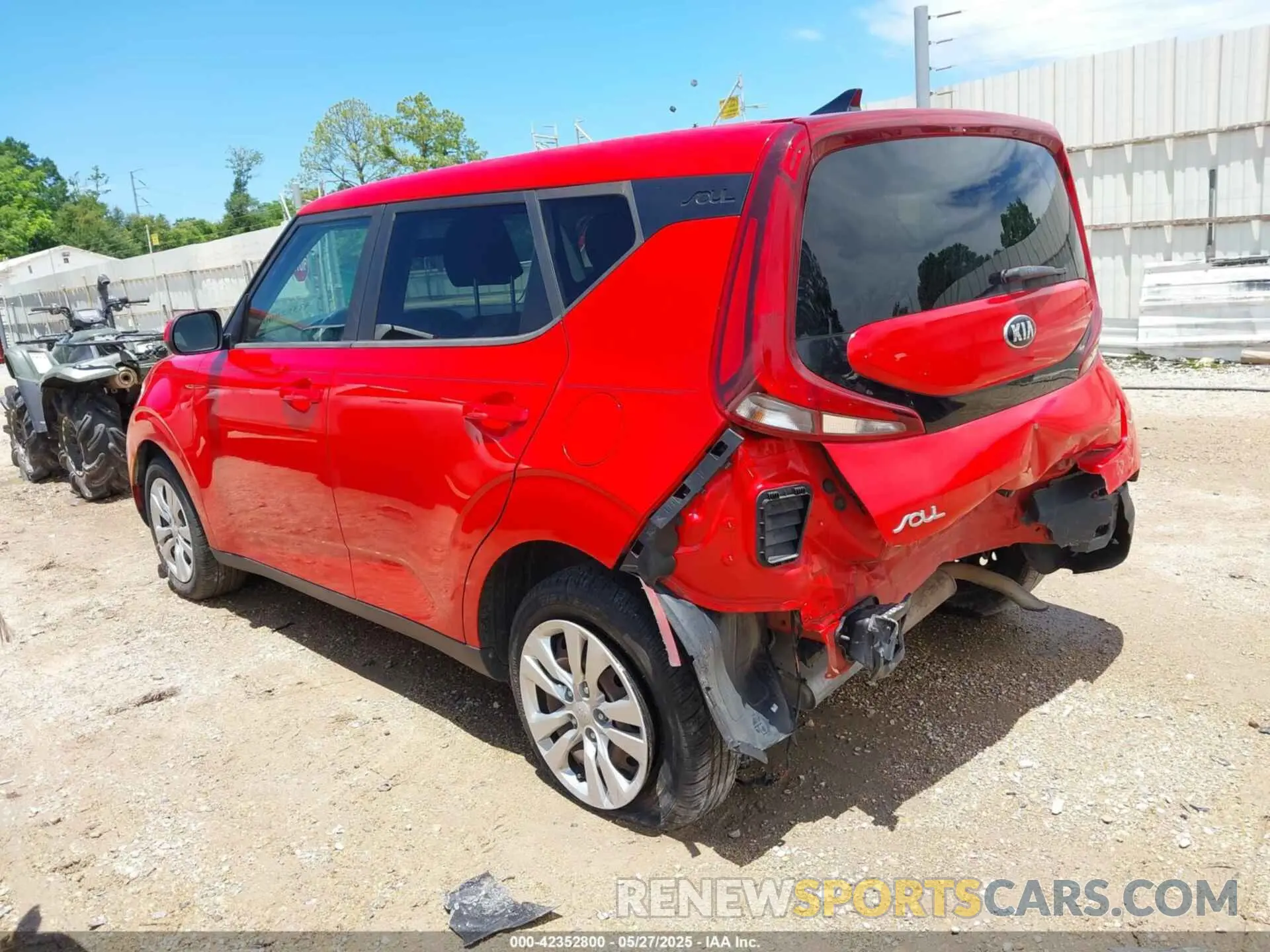 3 Photograph of a damaged car KNDJ23AU6L7048289 KIA SOUL 2020