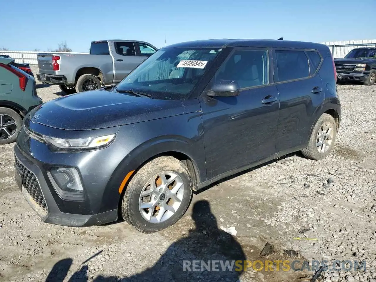 1 Photograph of a damaged car KNDJ23AU6L7056926 KIA SOUL 2020