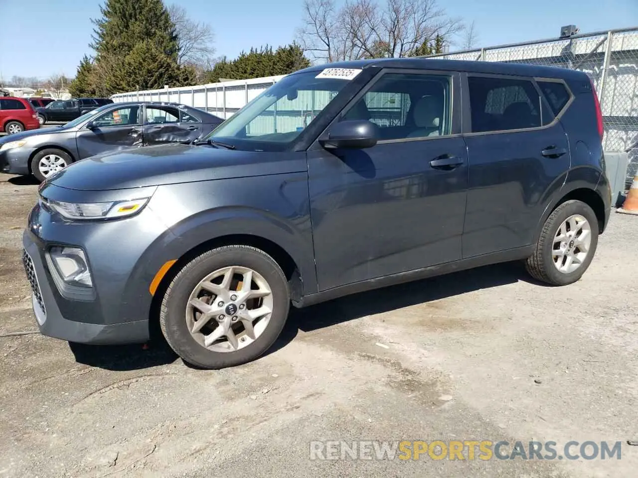 1 Photograph of a damaged car KNDJ23AU6L7073158 KIA SOUL 2020