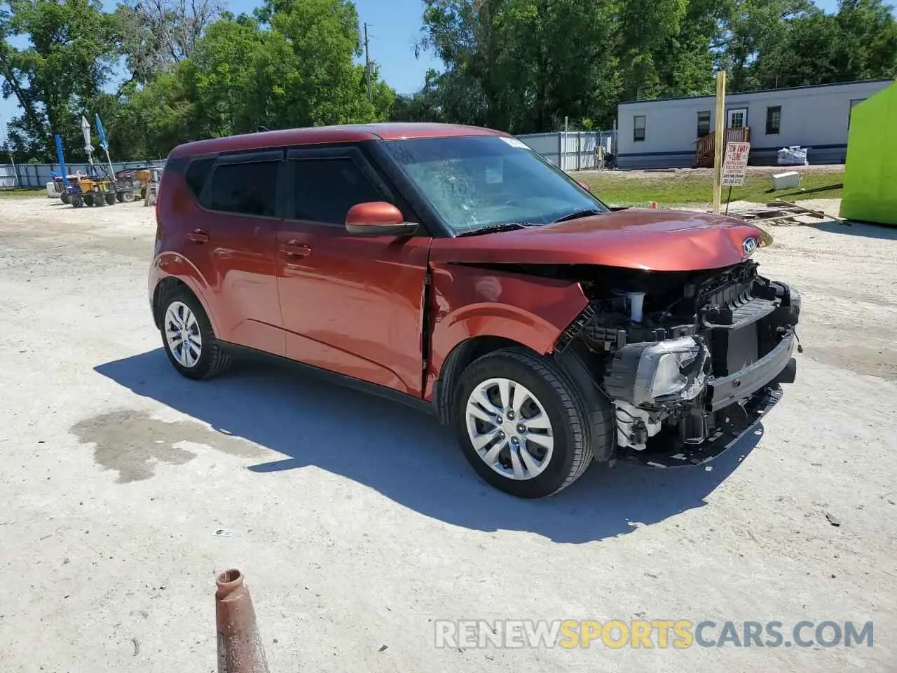 4 Photograph of a damaged car KNDJ23AU6L7118891 KIA SOUL 2020