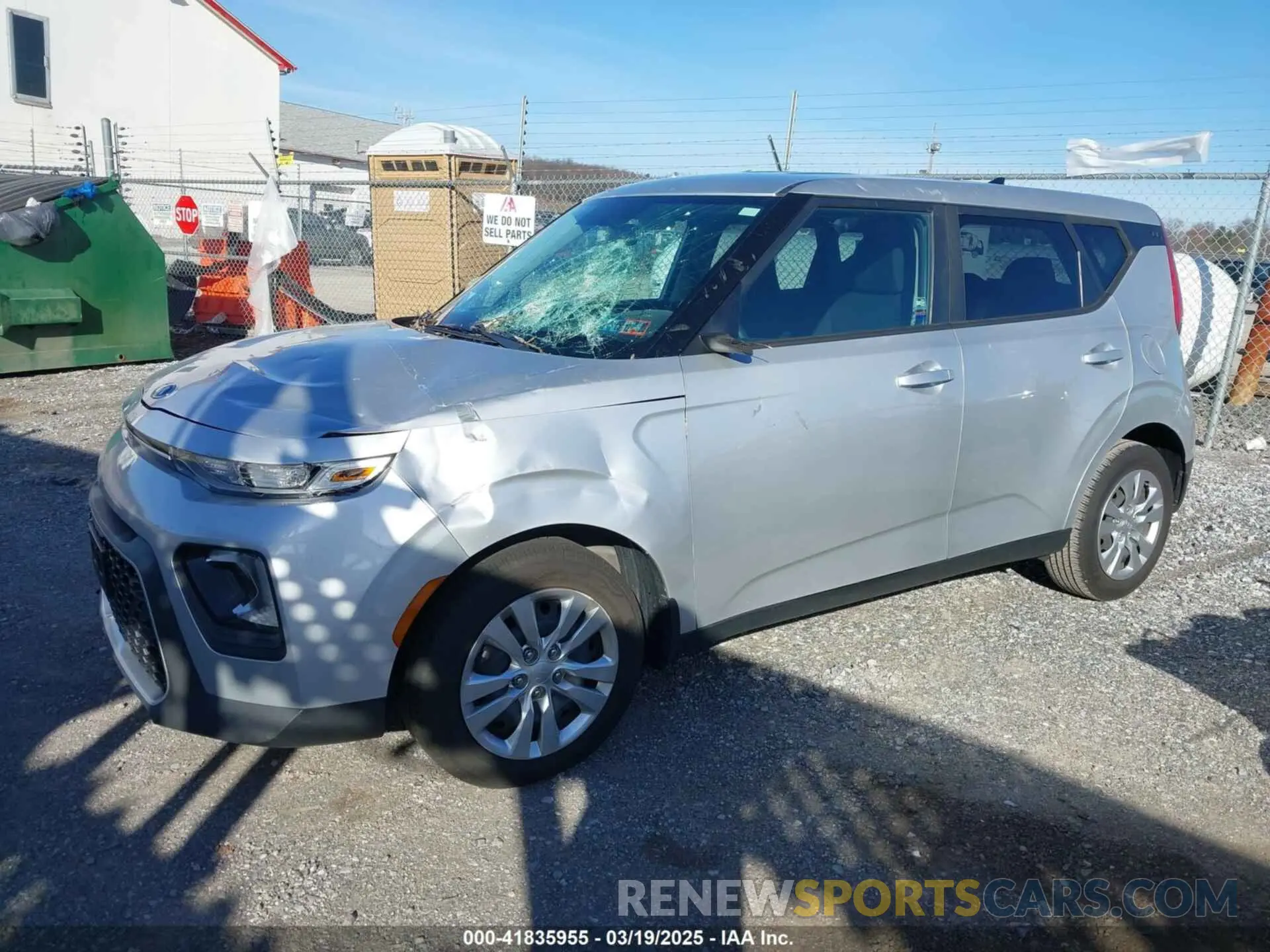 2 Photograph of a damaged car KNDJ23AU6L7734610 KIA SOUL 2020